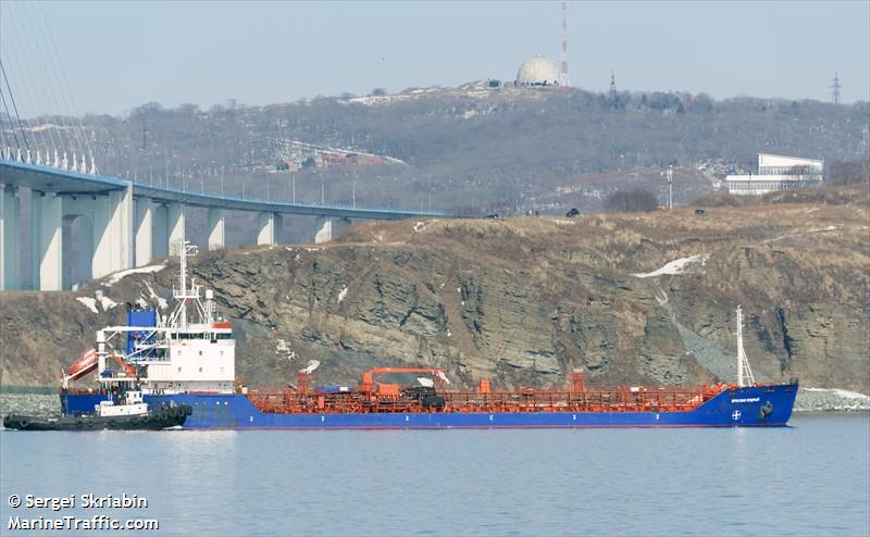 yaroslav mudryy (Oil Products Tanker) - IMO 9046576, MMSI 273352470, Call Sign UBUI5 under the flag of Russia