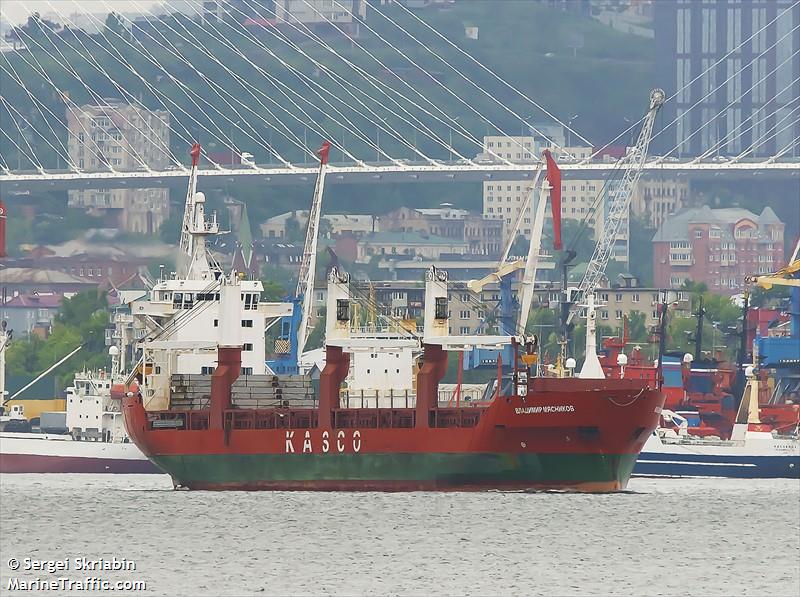 vladimir myasnikov (General Cargo Ship) - IMO 9014884, MMSI 273357660, Call Sign UBNI5 under the flag of Russia