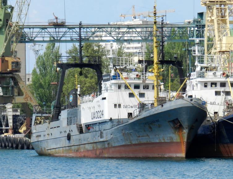 sicheslav-yug (Fishing Vessel) - IMO 8033106, MMSI 273377720, Call Sign UBNM8 under the flag of Russia