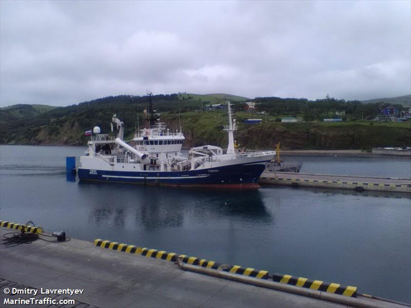 toron (Fishing Vessel) - IMO 9217852, MMSI 273392550, Call Sign UBYP7 under the flag of Russia
