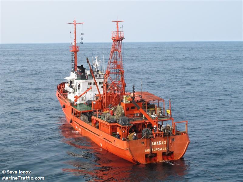 diabaz (Research Vessel) - IMO 8138671, MMSI 273429100, Call Sign UCIM under the flag of Russia