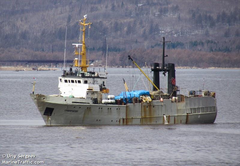 sibirtsevo (Fishing Vessel) - IMO 8725876, MMSI 273815110, Call Sign UFSN under the flag of Russia