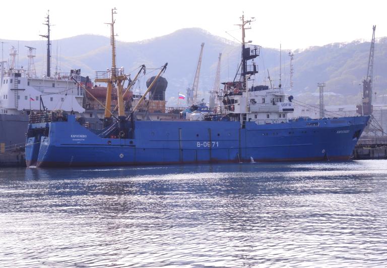 karataevo (Fishing Vessel) - IMO 8722070, MMSI 273897700, Call Sign UDFW under the flag of Russia