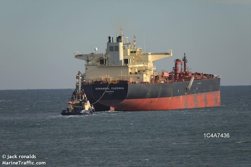 sonangol cazenga (Crude Oil Tanker) - IMO 9766310, MMSI 311000635, Call Sign C6DC3 under the flag of Bahamas