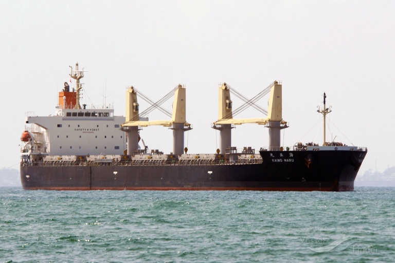 kaiwo maru (Bulk Carrier) - IMO 9410595, MMSI 351801000, Call Sign 3FYT9 under the flag of Panama