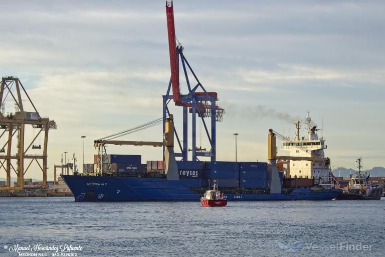 runa (Container Ship) - IMO 9390812, MMSI 352921000, Call Sign 3EYZ5 under the flag of Panama