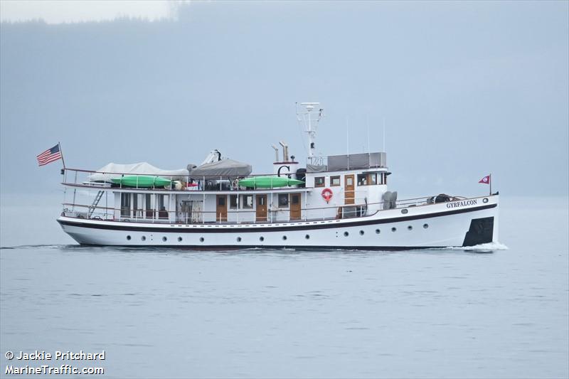 gyrfalcon (Fishing Vessel) - IMO 7732406, MMSI 367605210, Call Sign WDH3191 under the flag of United States (USA)