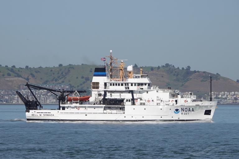 bell m. shimada (Fishing Support Vessel) - IMO 9349069, MMSI 369970147, Call Sign WTED under the flag of United States (USA)