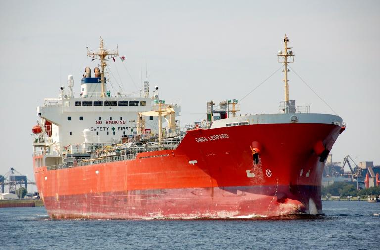 ginga leopard (Chemical/Oil Products Tanker) - IMO 9425992, MMSI 370854000, Call Sign H9MA under the flag of Panama
