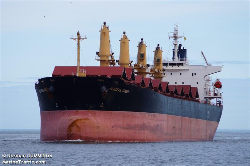 newseas amber (Bulk Carrier) - IMO 9317119, MMSI 371247000, Call Sign 3EBW8 under the flag of Panama