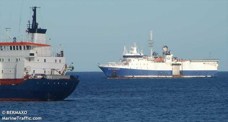 bgp pioneer (Research Vessel) - IMO 8709951, MMSI 371729000, Call Sign 3EGU3 under the flag of Panama