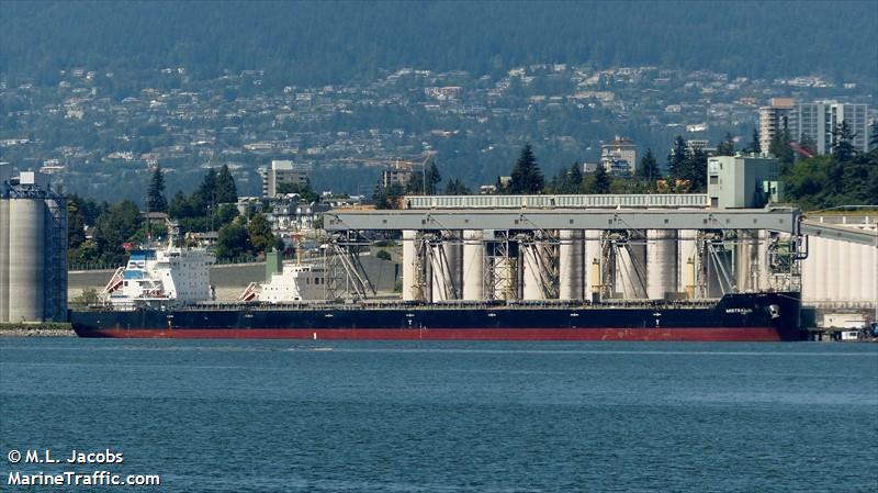 mistral i (Bulk Carrier) - IMO 9650860, MMSI 371768000, Call Sign 3EYN7 under the flag of Panama