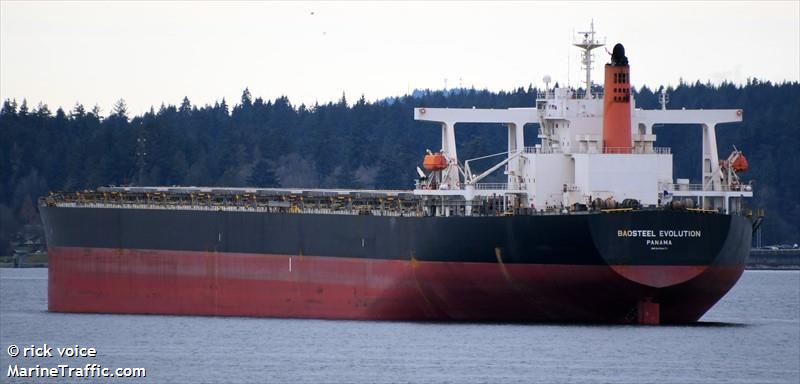 baosteel evolution (Bulk Carrier) - IMO 9406477, MMSI 372624000, Call Sign 3EJU6 under the flag of Panama