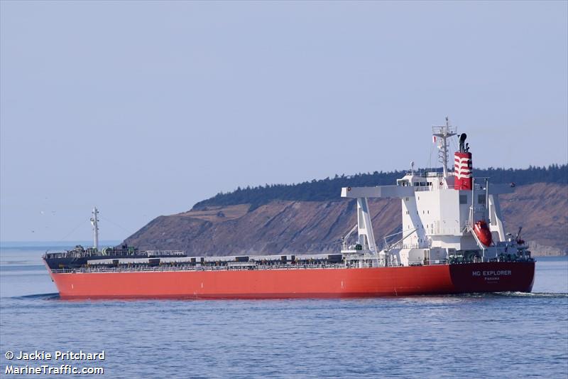 mg explorer (Bulk Carrier) - IMO 9767479, MMSI 374832000, Call Sign HPEZ under the flag of Panama