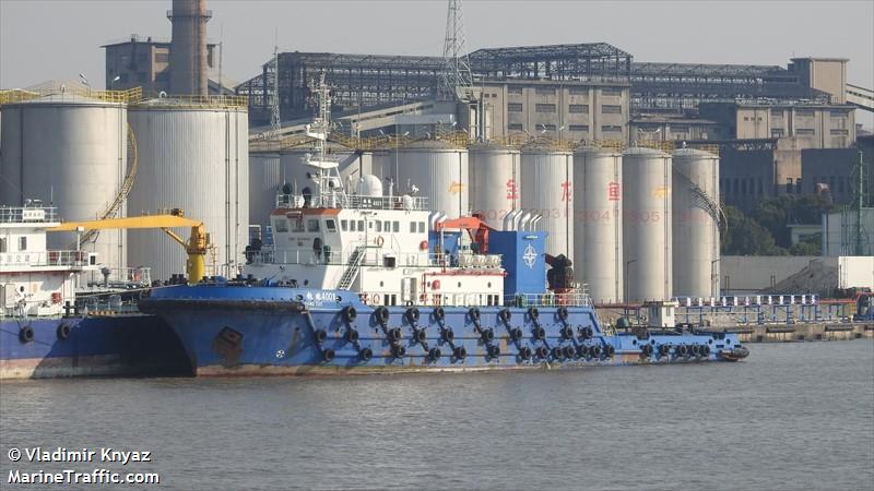 hang tuo 4001 (Tug) - IMO 9511868, MMSI 413040040, Call Sign BQDJ under the flag of China