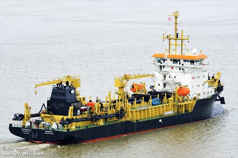 dci dredge xx (Hopper Dredger) - IMO 9612404, MMSI 419000189, Call Sign AVID under the flag of India