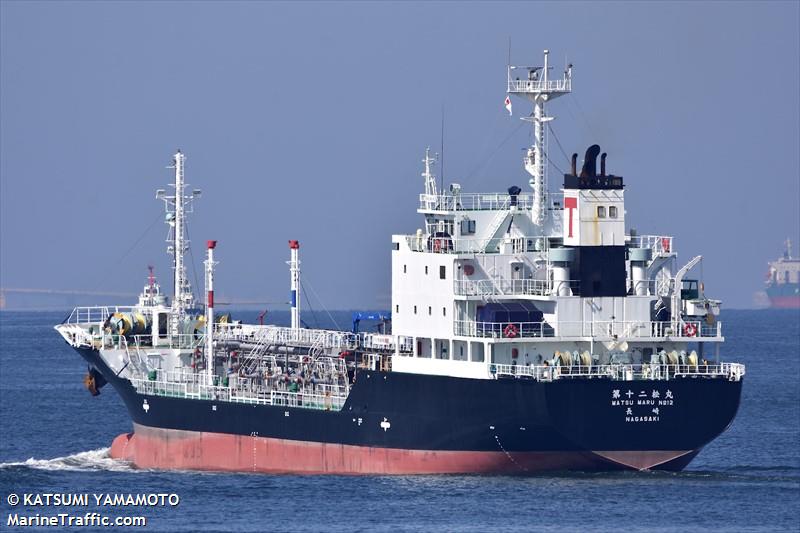 matsu maru no12 (Oil Products Tanker) - IMO 9894600, MMSI 431015764, Call Sign JD4879 under the flag of Japan
