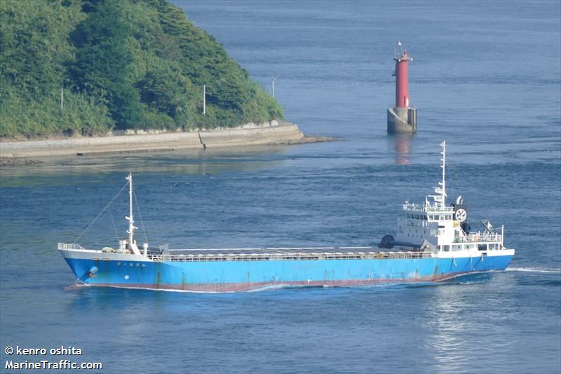 touhoumaru no.3 (General Cargo Ship) - IMO 8990196, MMSI 431401987, Call Sign JK3342 under the flag of Japan