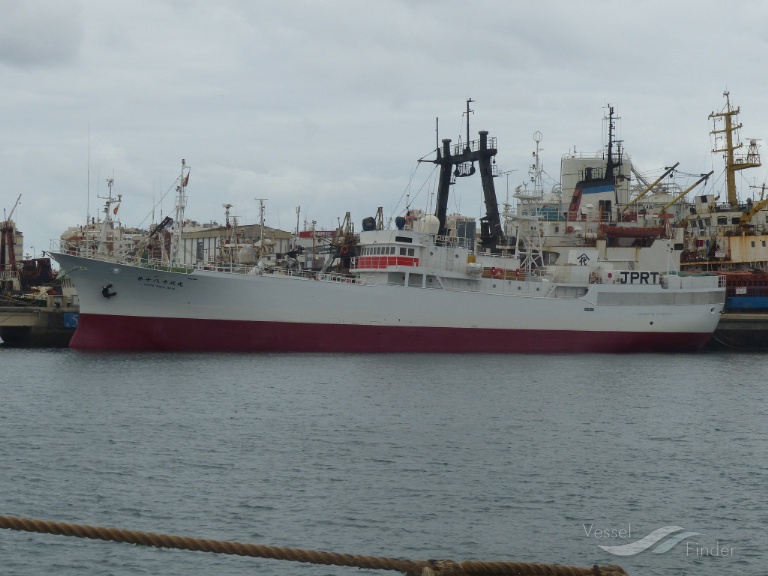 chiyo maru no18 (Fishing Vessel) - IMO , MMSI 431701650, Call Sign JPRT under the flag of Japan