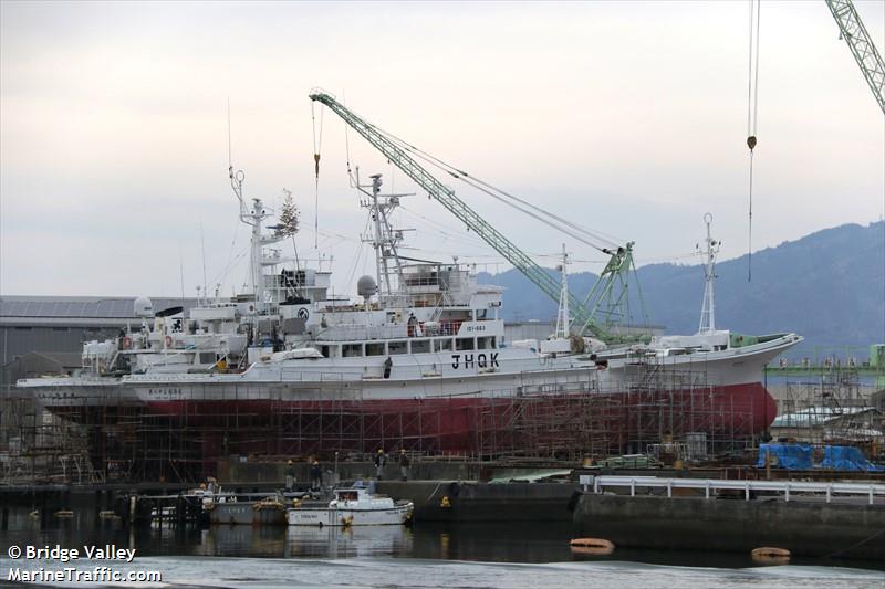 no83inarimaru (Fishing Vessel) - IMO 9156747, MMSI 431903000, Call Sign JHQK under the flag of Japan