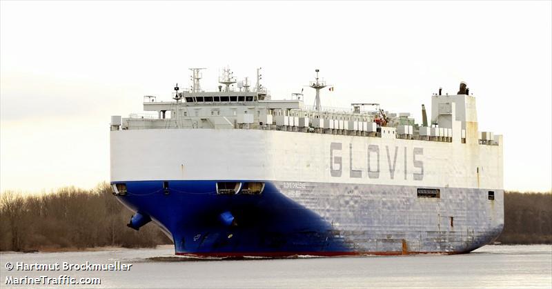 glovis challenge (Vehicles Carrier) - IMO 9590591, MMSI 441190000, Call Sign D8GI under the flag of Korea
