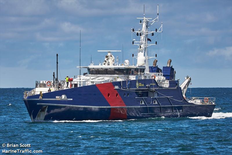 abfc cape wessel (Patrol Vessel) - IMO 9684615, MMSI 503000010, Call Sign VHJS under the flag of Australia