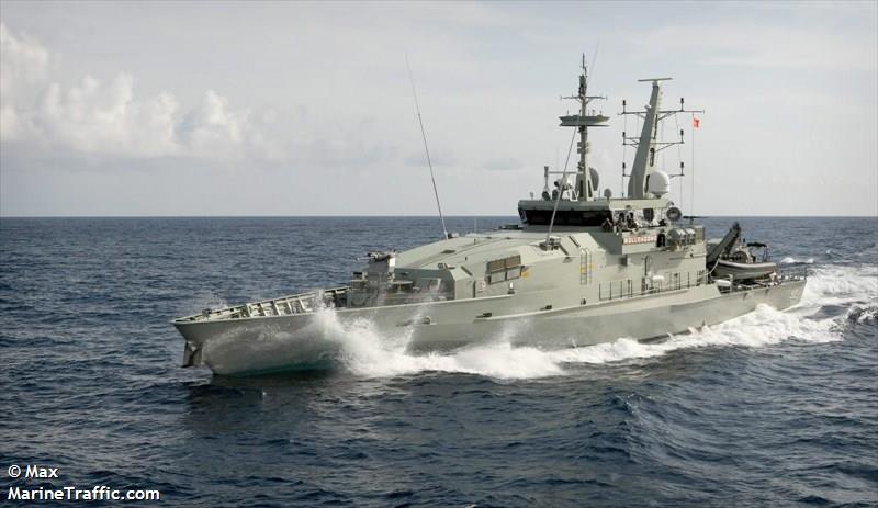 australian warship (Military ops) - IMO , MMSI 503210000, Call Sign VKPM under the flag of Australia