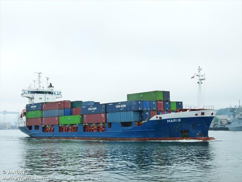ayana (Container Ship) - IMO 9122239, MMSI 511100384, Call Sign T8A3522 under the flag of Palau