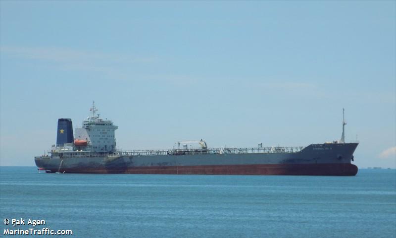 mt.eternaloil (Crude Oil Tanker) - IMO 9159828, MMSI 525017100, Call Sign PMWZ under the flag of Indonesia