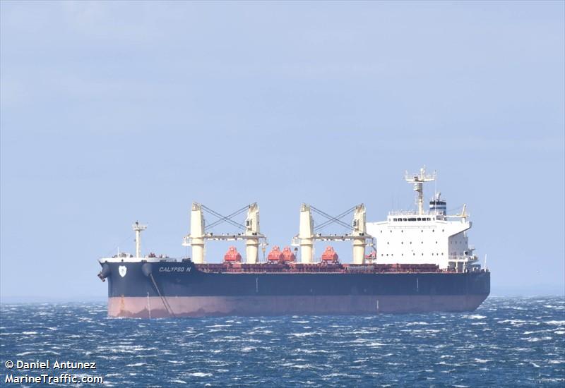 calypso n (Bulk Carrier) - IMO 9711444, MMSI 538006275, Call Sign V7LG5 under the flag of Marshall Islands