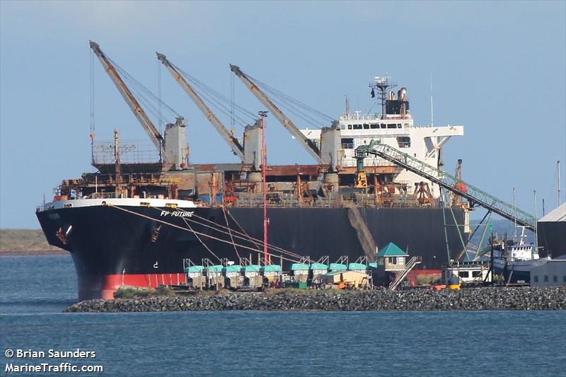 fp future (Wood Chips Carrier) - IMO 9244702, MMSI 538009062, Call Sign V7A4259 under the flag of Marshall Islands