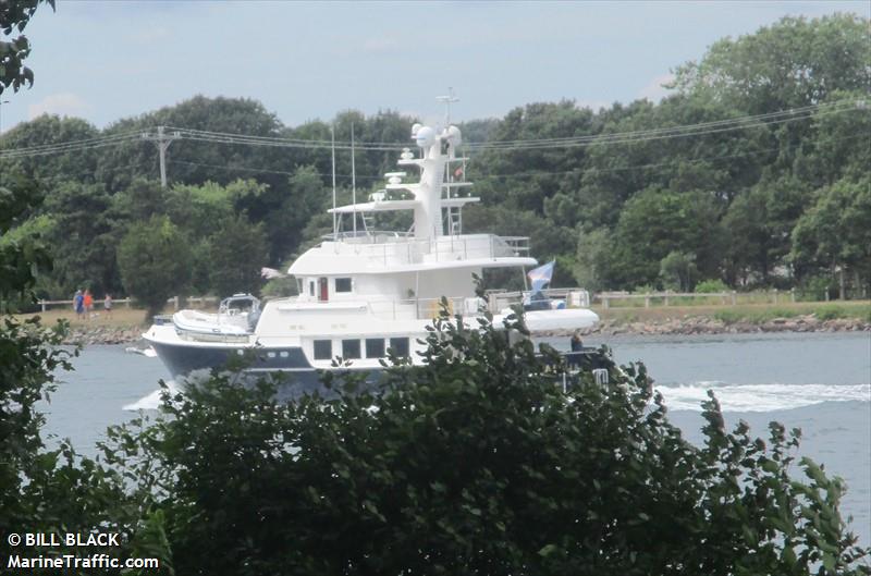 mv ah ha (Pleasure craft) - IMO , MMSI 538071552, Call Sign V7A4377 under the flag of Marshall Islands