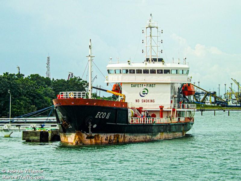 mt eco ii (Oil Products Tanker) - IMO , MMSI 548311500, Call Sign DUA3589 under the flag of Philippines