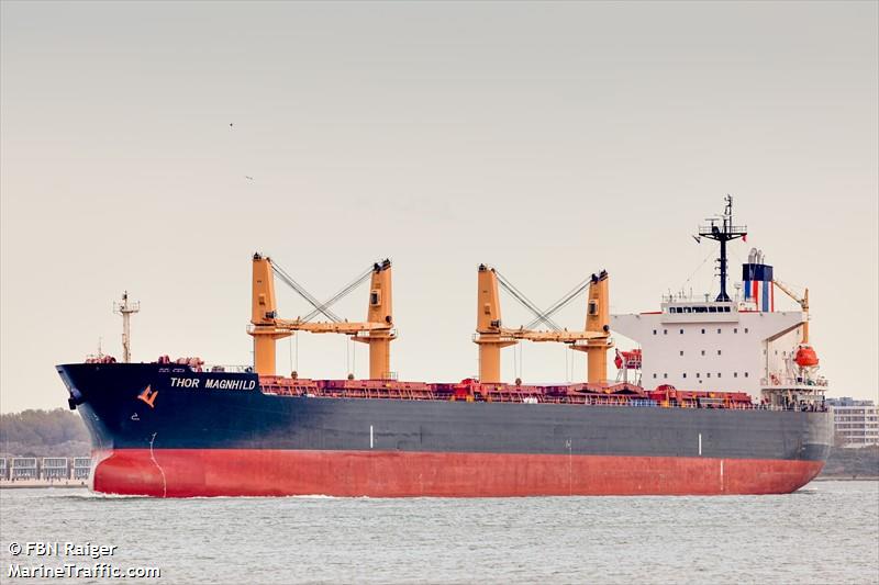 thor magnhild (Bulk Carrier) - IMO 9303041, MMSI 564415000, Call Sign 9V2628 under the flag of Singapore