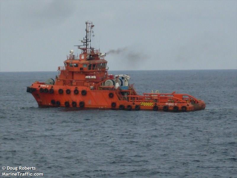 seaways 12 (Anchor Hoy) - IMO 9380207, MMSI 565651000, Call Sign 9V7232 under the flag of Singapore