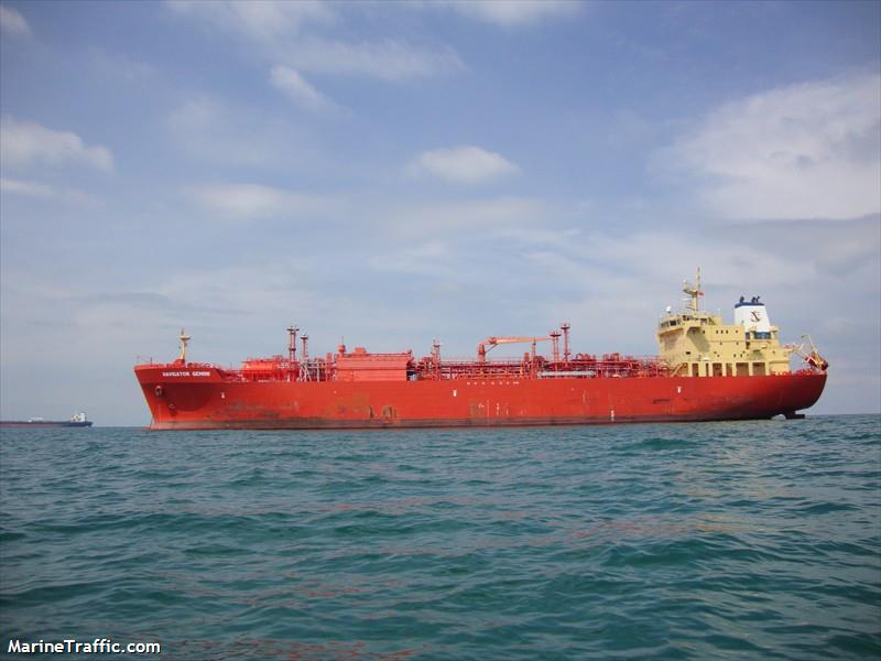 navigator gemini (LPG Tanker) - IMO 9404780, MMSI 636014077, Call Sign A8RD9 under the flag of Liberia