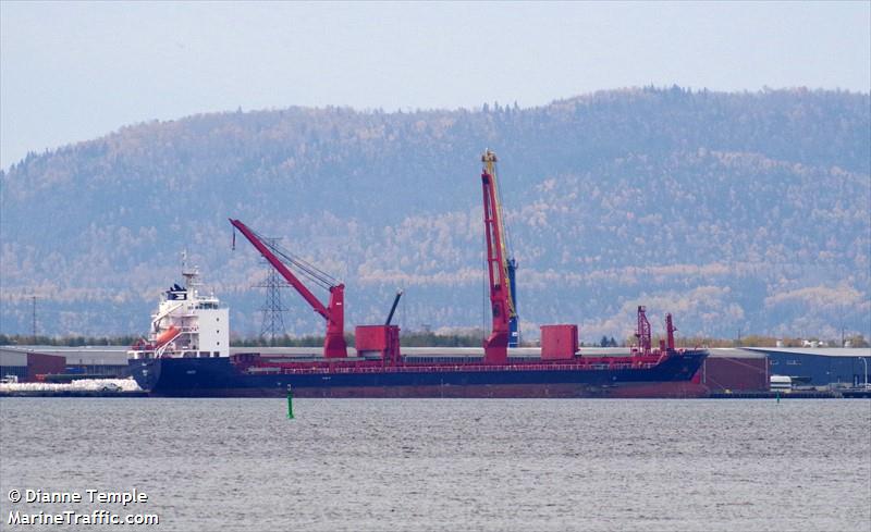 coe leni (General Cargo Ship) - IMO 9453793, MMSI 636092036, Call Sign A8VR8 under the flag of Liberia