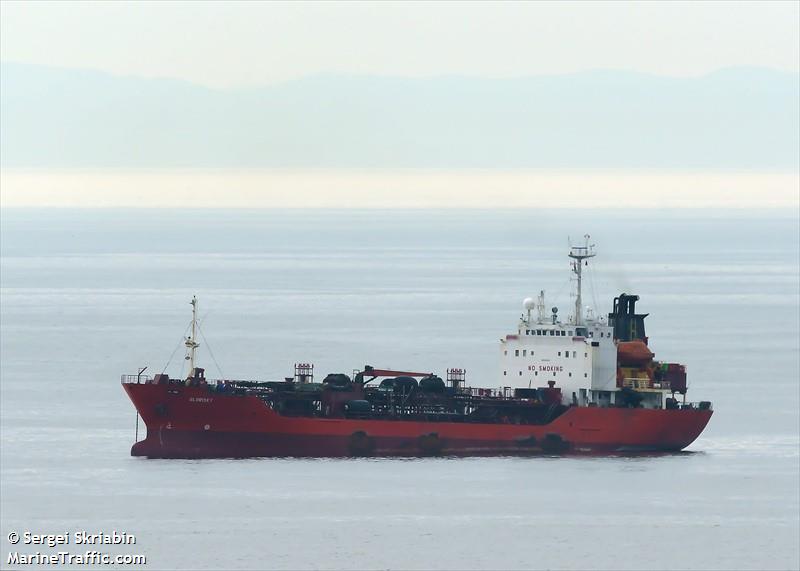 glorisky (Chemical/Oil Products Tanker) - IMO 9004310, MMSI 667001361, Call Sign 9LU2164 under the flag of Sierra Leone