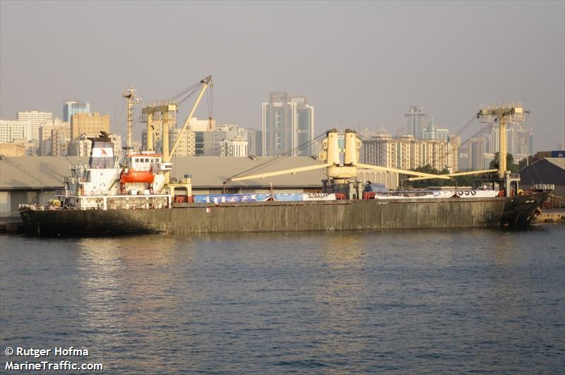 mv bos lina (General Cargo Ship) - IMO 9007350, MMSI 671018100, Call Sign 5VFP9 under the flag of Togolese Rep