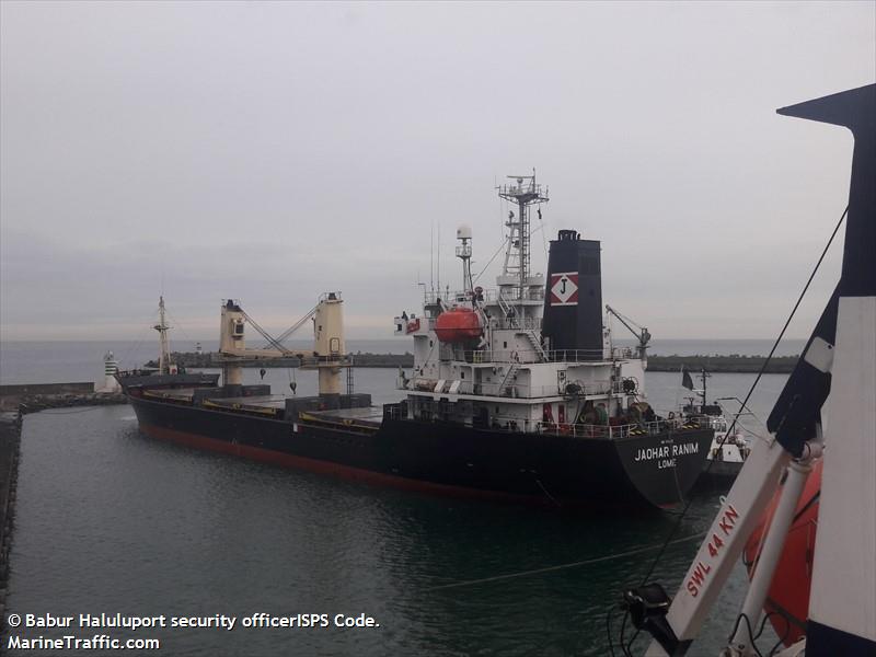 jaohar ranim (General Cargo Ship) - IMO 9136876, MMSI 671214100, Call Sign 5VHQ7 under the flag of Togolese Rep