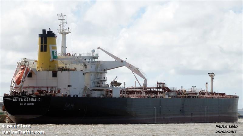 anita garibaldi (Oil Products Tanker) - IMO 9492270, MMSI 710023030, Call Sign PPYA under the flag of Brazil