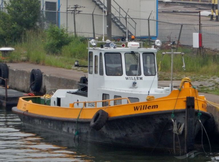 willem (Tug) - IMO , MMSI 205246890, Call Sign OT2468 under the flag of Belgium