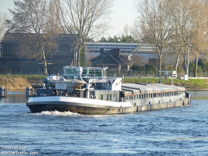 will teir (Cargo ship) - IMO , MMSI 205308290, Call Sign OT3082 under the flag of Belgium