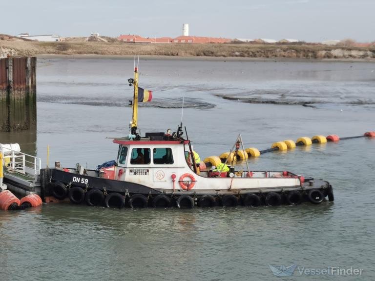 dn59 (Tug) - IMO , MMSI 205444690, Call Sign OT4446 under the flag of Belgium