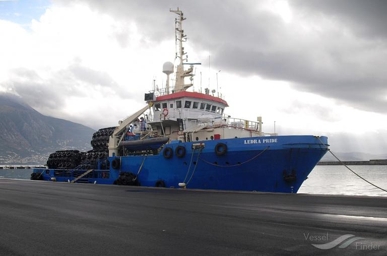 ledra pride (Standby Safety Vessel) - IMO 8028503, MMSI 210588000, Call Sign 5BHA4 under the flag of Cyprus