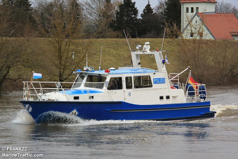 wsp14 (Law enforcment) - IMO , MMSI 211596180, Call Sign DC3013 under the flag of Germany