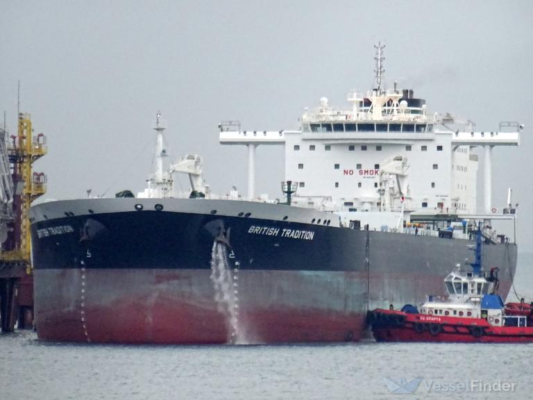 eva maersk (Crude Oil Tanker) - IMO 9682992, MMSI 219312000, Call Sign OYQI2 under the flag of Denmark