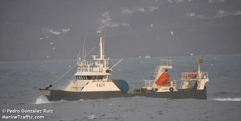 pombo seis (Fishing vessel) - IMO , MMSI 224011290, Call Sign EAZV under the flag of Spain