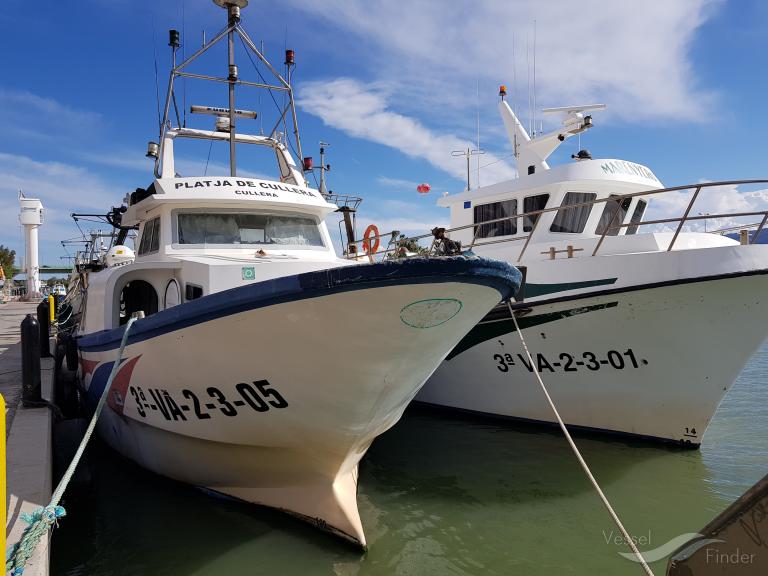 platja de cullera (Fishing vessel) - IMO , MMSI 224173230, Call Sign EA8303 under the flag of Spain