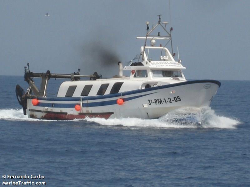 marblanvi (Fishing vessel) - IMO , MMSI 224906190, Call Sign EA8489 under the flag of Spain